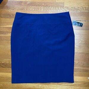 ALFANI Blue Violet Career Skirt | Size 12